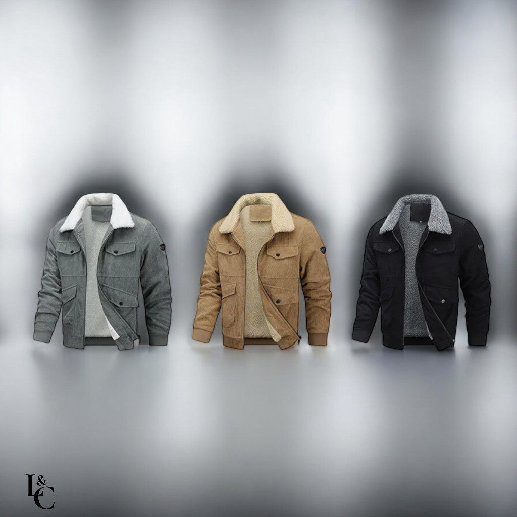 The Bakewell | Winter Lapel Fleece Jacket
