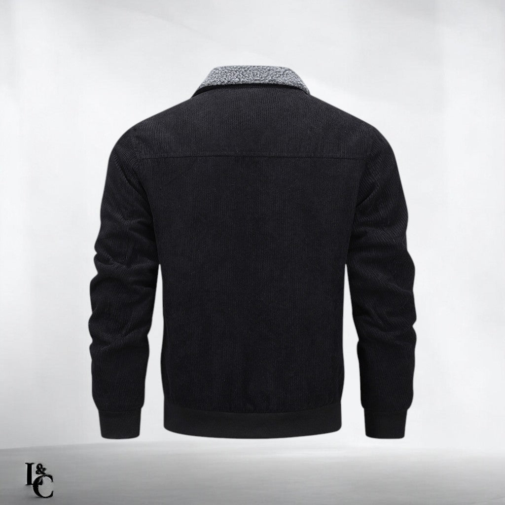 The Bakewell | Winter Lapel Fleece Jacket